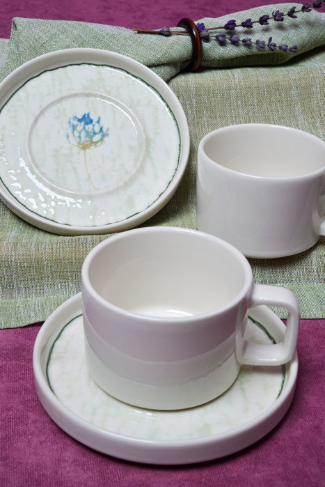 Hermia Juego de tazas de té Ebrusu Multicolor